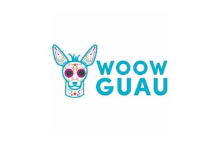 Logo petshop woow guau